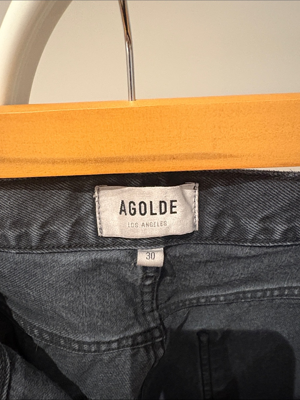 Agolde | 90s High Rise Straight Jeans - Picture 4 of 5